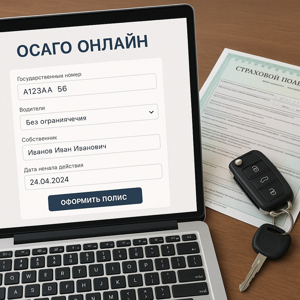 Как оформить ОСАГО онлайн через Банки.ру: пошаговая инструкция